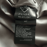 Prada Brown Re - Nylon Button Up Overshirt - Morely TrendsPrada Type here:)