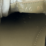 Prada Olive Triangle Logo Canvas Sneakers - Morely TrendsPrada Type here:)
