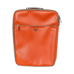 Prada Orange Saffiano Carry - On Suitcase - Morely TrendsPrada Type here:)