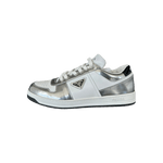 Prada White & Silver Downtown Sneakers - Morely TrendsPrada Type here:)