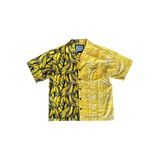 Prada Yellow Banana Split Button Up Shirt - Morely TrendsPrada Type here:)