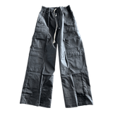 Rick Owens Black Cargo Bela Jumbo Pants - Morely TrendsRick Owens Type here:)