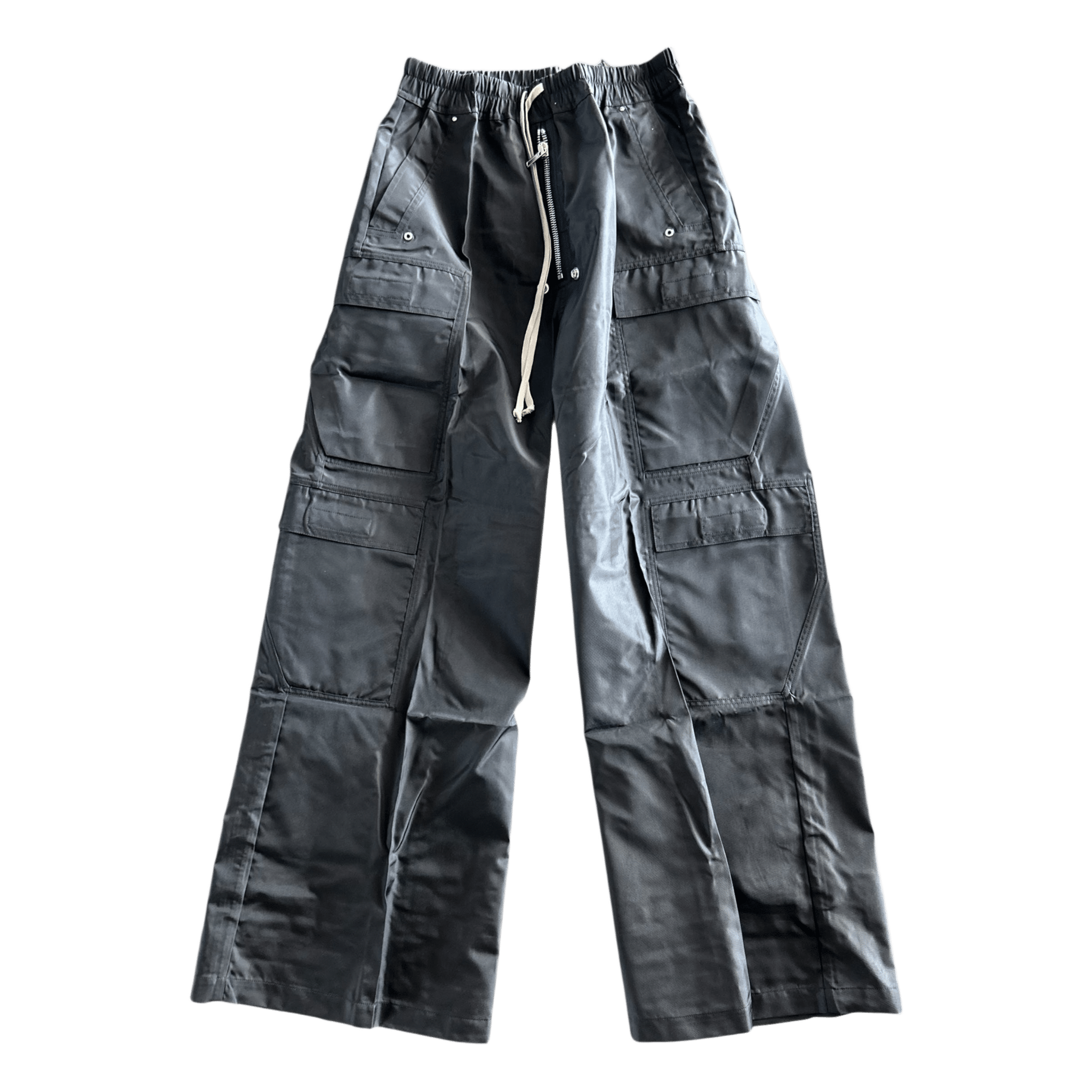 Rick Owens Black Cargo Bela Jumbo Pants - Morely TrendsRick Owens Type here:)