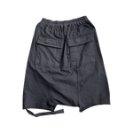 Rick Owens Black Gimp Pod Shorts - Morely TrendsRick Owens Type here:)