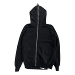 Rick Owens Black Jumbo Gimp Zip Up Hoodie - Morely TrendsRick Owens Type here:)