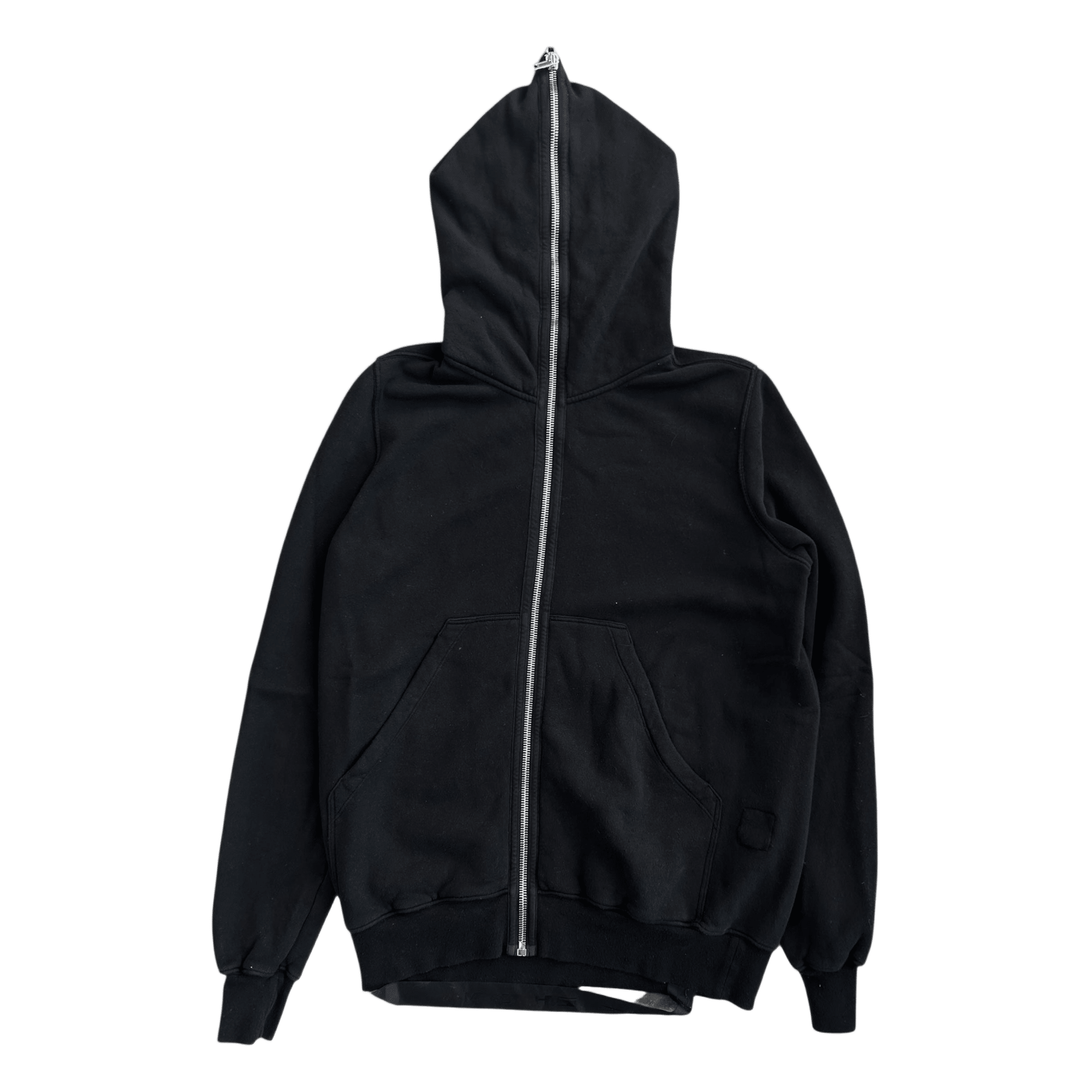 Rick Owens Black Jumbo Gimp Zip Up Hoodie - Morely TrendsRick Owens Type here:)