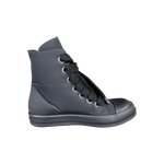 Rick Owens Black Jumbo Lace High Top Puffer Sneakers - Morely TrendsRick Owens Type here:)