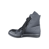 Rick Owens Black Jumbo Lace High Top Puffer Sneakers - Morely TrendsRick Owens Type here:)