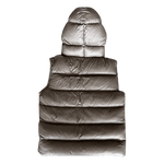 Rick Owens Brown Gimp Hooded Puffer Vest - Morely TrendsRick Owens Type here:)