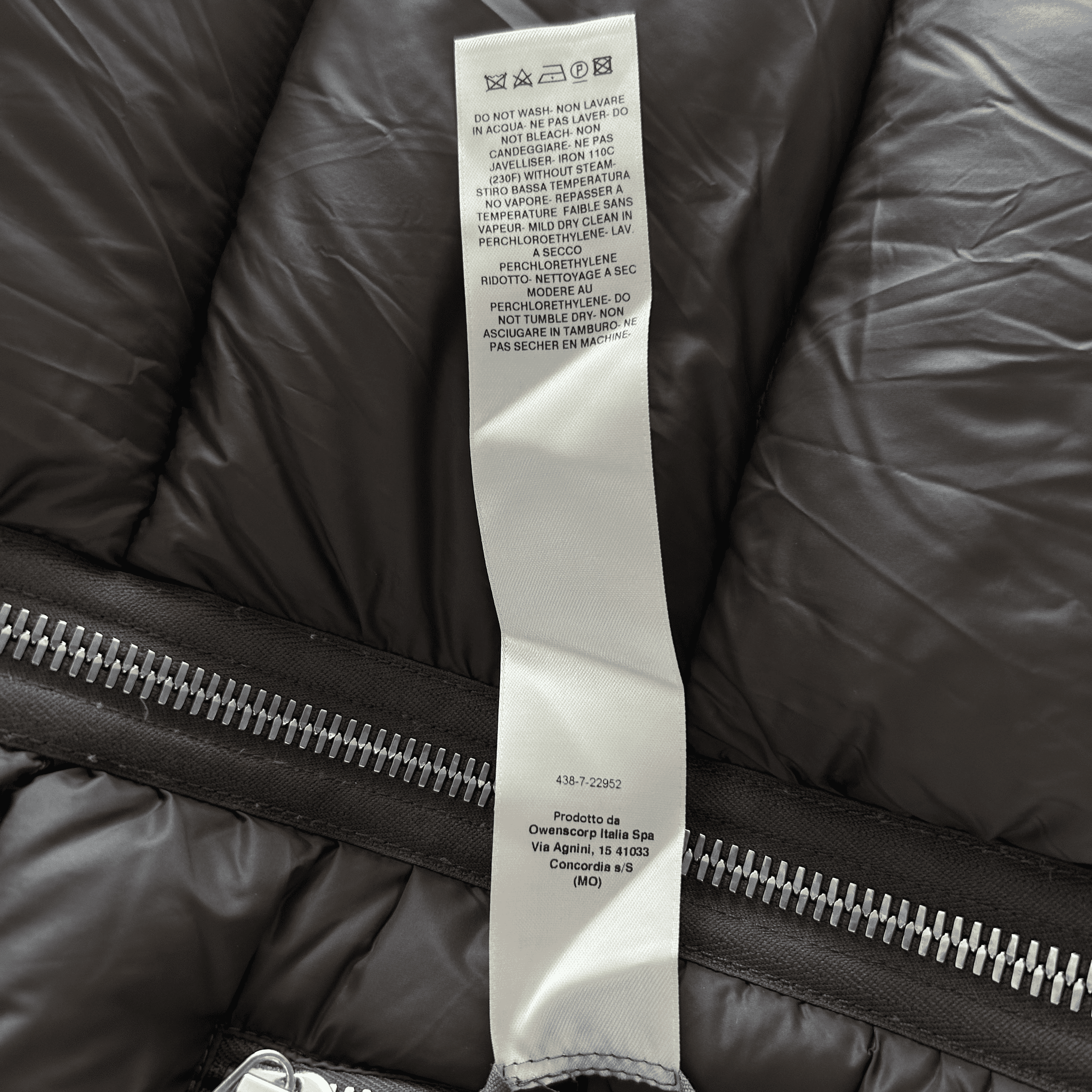 Rick Owens Brown Gimp Hooded Puffer Vest - Morely TrendsRick Owens Type here:)