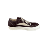 Rick Owens Brown & White Vintage Low Top Sneakers - Morely TrendsRick Owens Type here:)