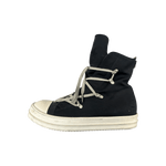 Rick Owens Chrome Hearts Black & White Cross Patch Hexagram Sneakers - Morely TrendsRick Owens Type here:)