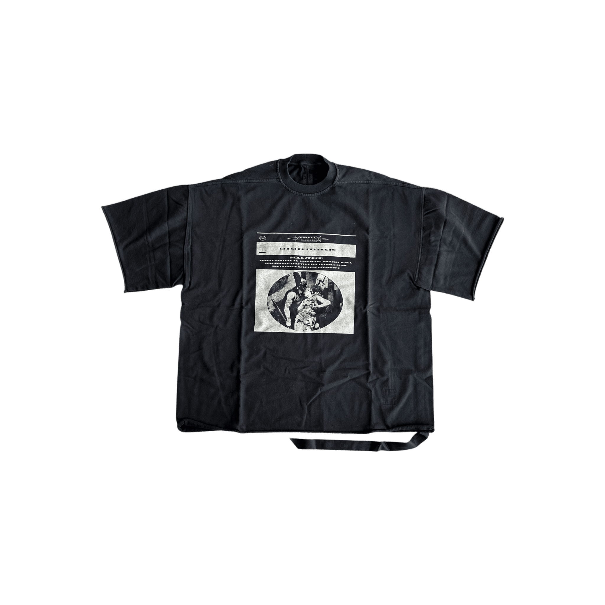 Rick Owens DRKSHDW Pentagram Tommy T-Shirt - Morely TrendsRick Owens Type here:)