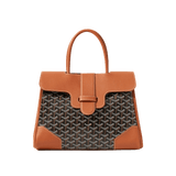 Goyard Saigon Tote Bag Black & Tan
