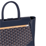 Goyard Saigon Tote Bag Navy Blue