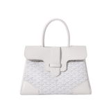 Goyard Saigon Tote Bag White