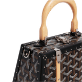 Goyard Saigon Mini Trunk Bag Black