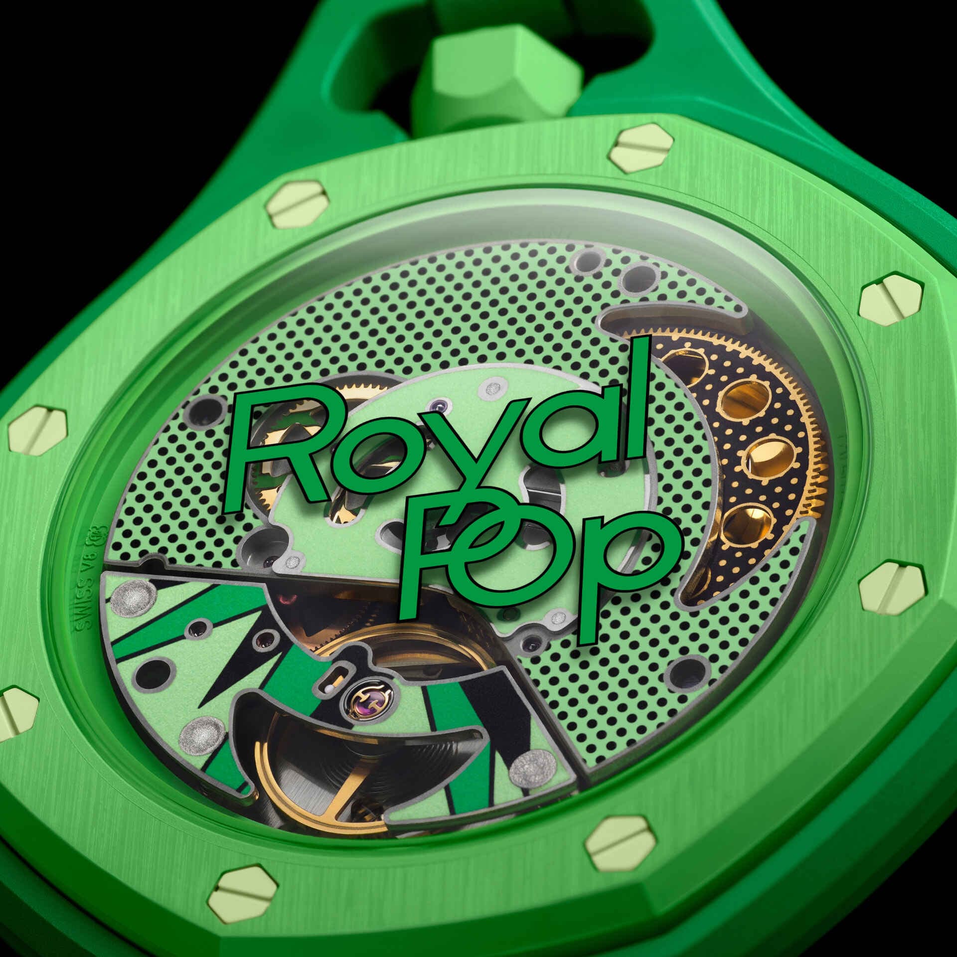 AP x Swatch Royal Pop Green Eight - Morely TrendsMorely Trends Type here:)