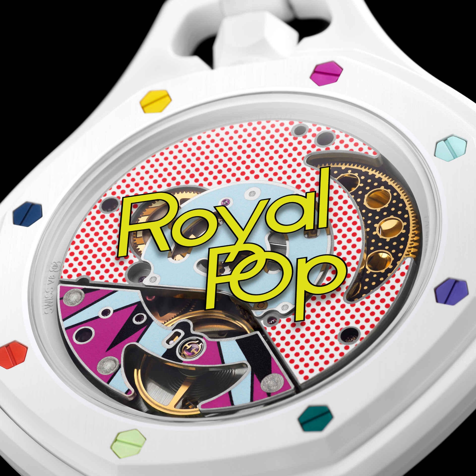 AP x Swatch Royal Pop Huit Blanc - Morely TrendsAP X SWATCH Type here:)