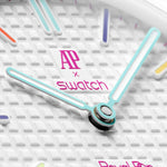 AP x Swatch Royal Pop Huit Blanc - Morely TrendsAP X SWATCH Type here:)
