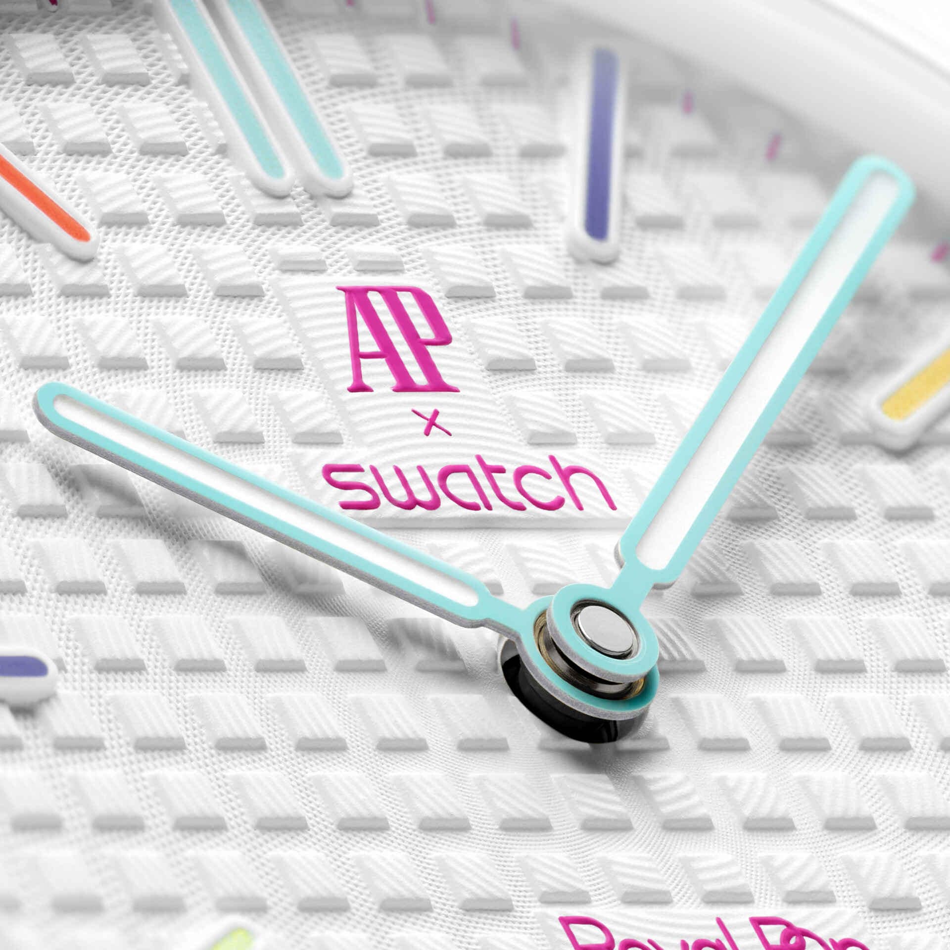 AP x Swatch Royal Pop Huit Blanc - Morely TrendsAP X SWATCH Type here:)