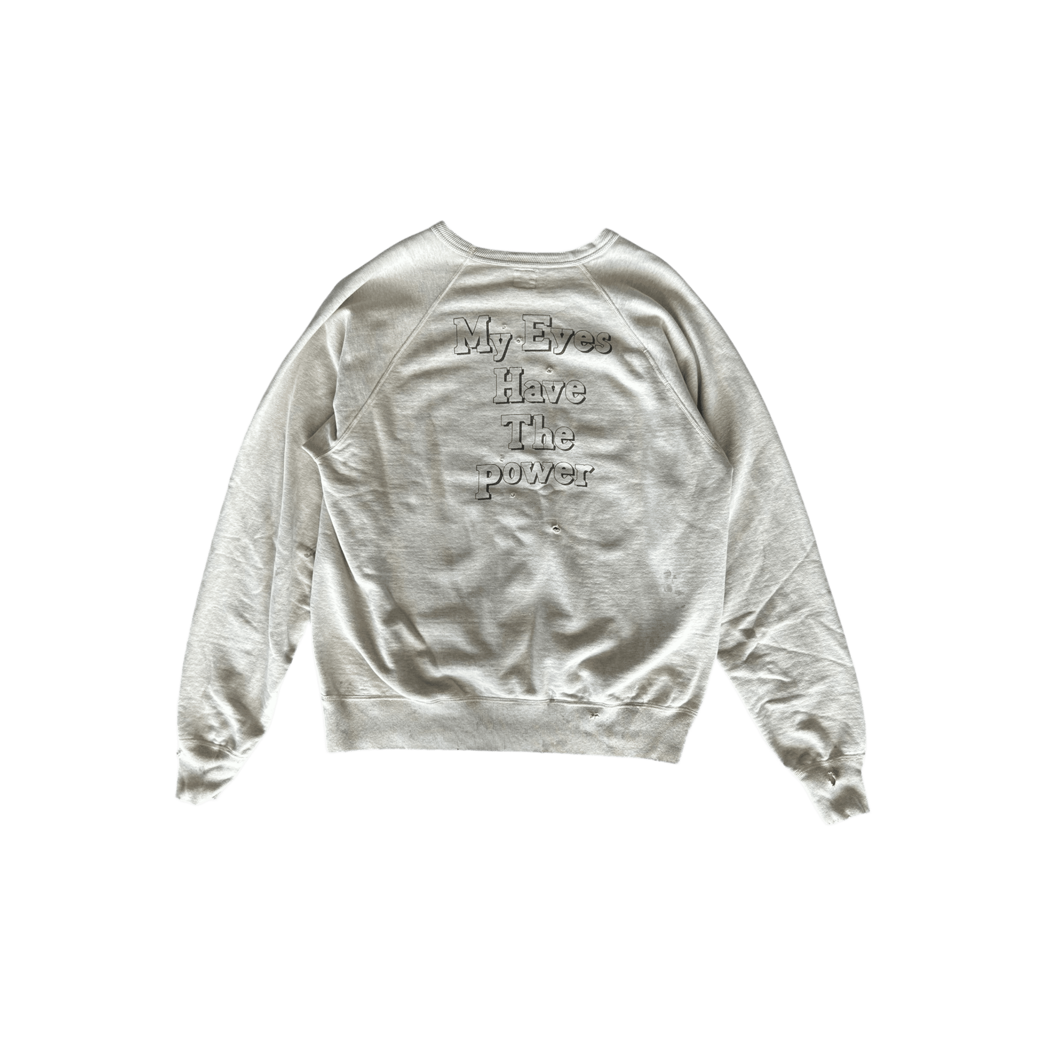 Saint Michael White God Eye Graphic Sweatshirt - Morely TrendsSaint Michael Type here:)
