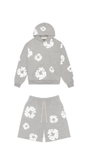 Denim Tears Tracksuit - Hoodie & Shorts Grey Medium - Morely TrendsMorely Trends Type here:)