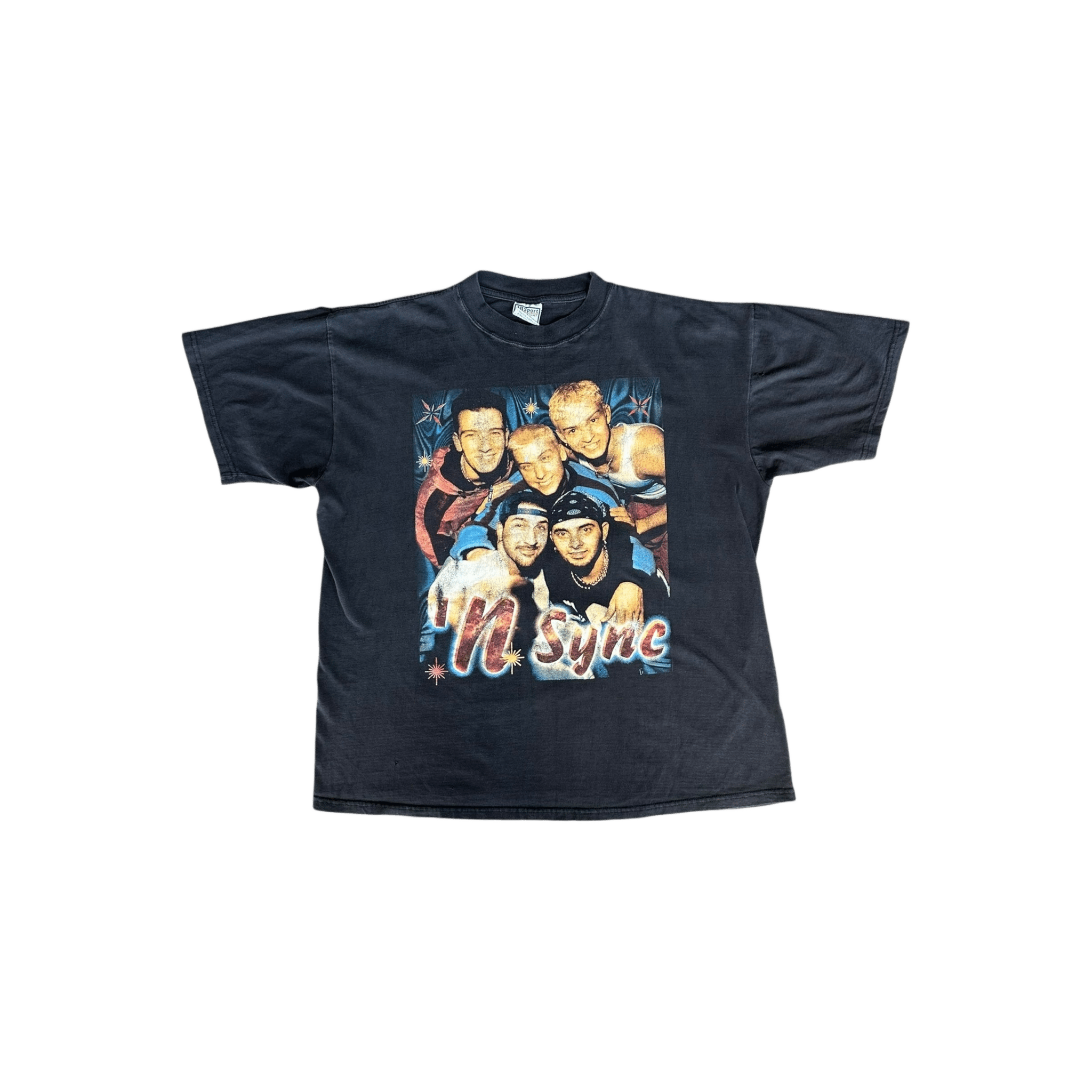 Vintage Black NSYNC Graphic T-Shirt - Morely TrendsVintage Type here:)
