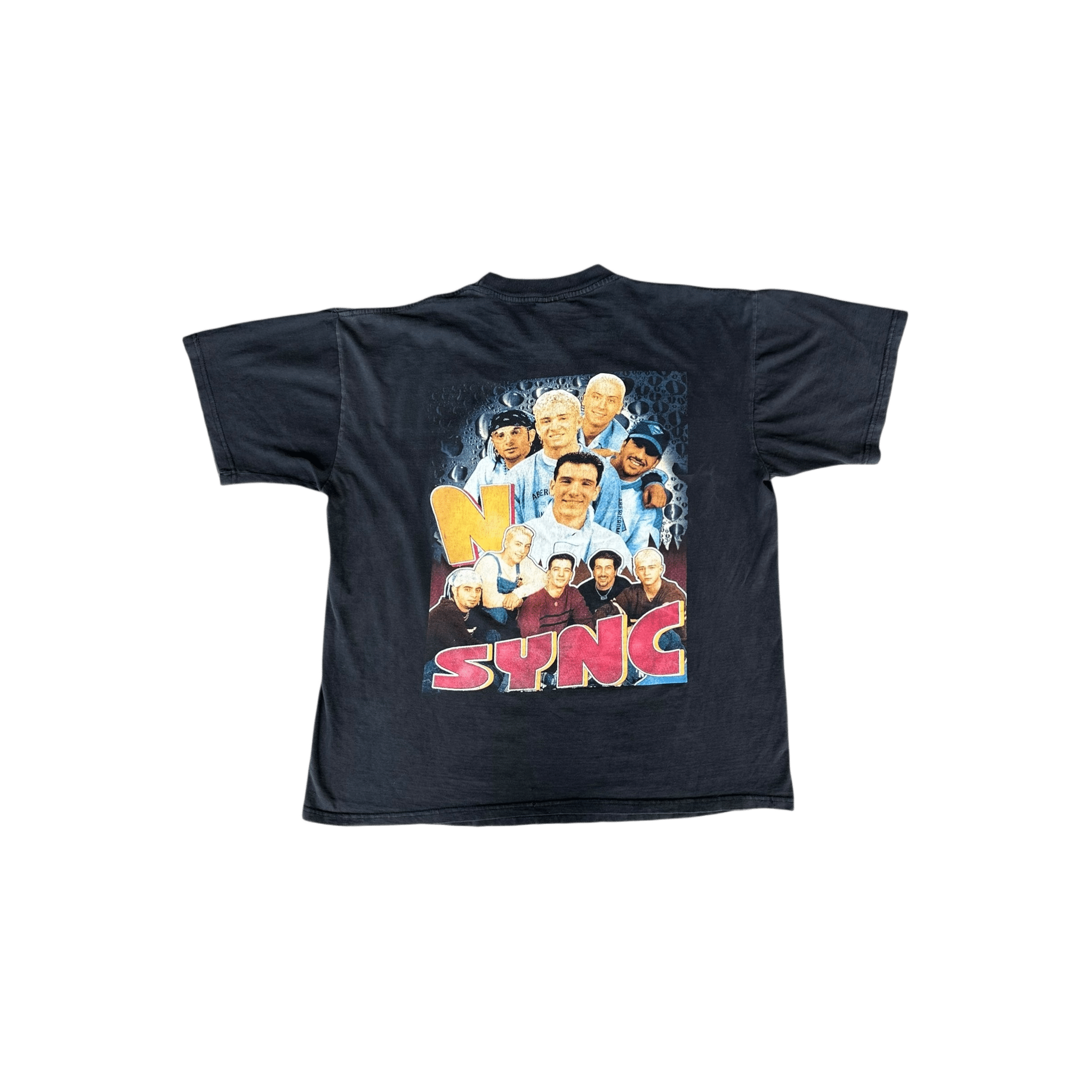 Vintage Black NSYNC Graphic T-Shirt - Morely TrendsVintage Type here:)