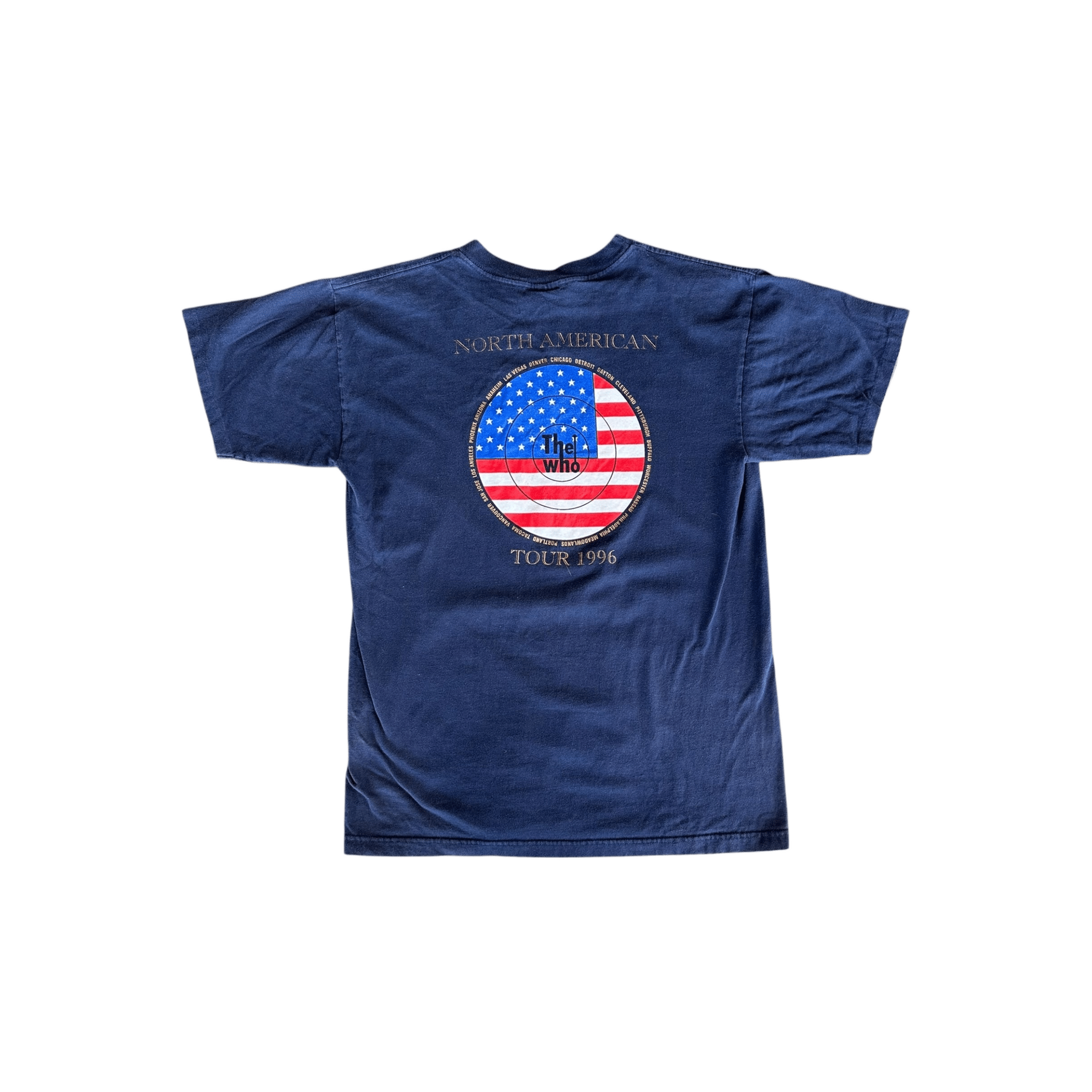 Vintage Navy The Who Quadrophenia Tour T-Shirt - Morely TrendsVintage Type here:)