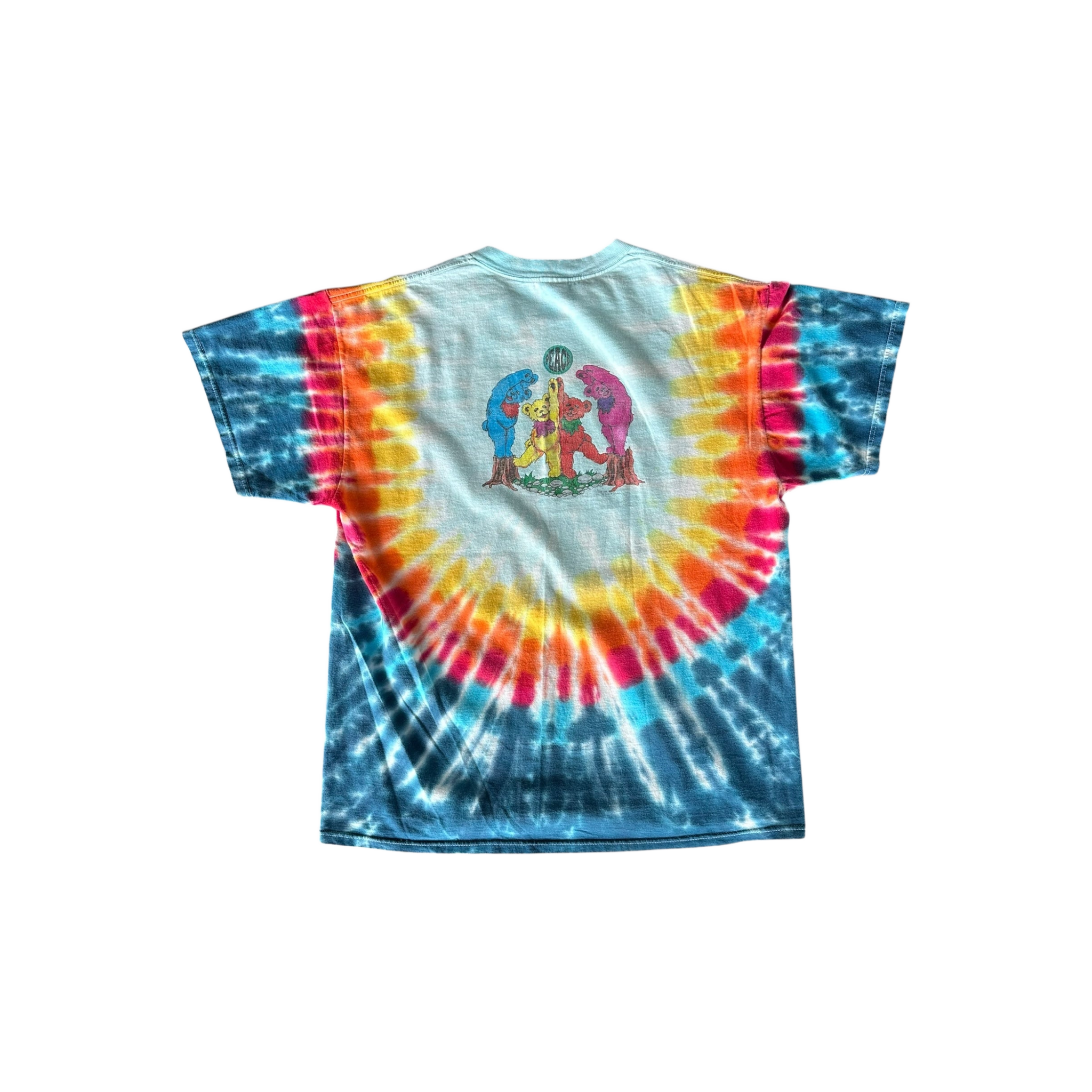 Vintage Tie - Dye Grateful Dead Walking Bears T-Shirt - Morely TrendsVintage Type here:)