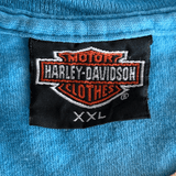Vintage Tie - Dye Harley - Davidson Ol' McDonald Hog Farm T-Shirt - Morely TrendsVintage Type here:)