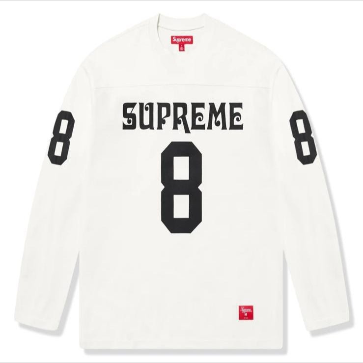 Supreme Long Sleeve Tee White Large - Morely TrendsMorely Trends Type here:)