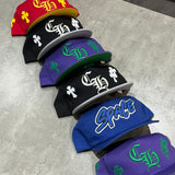 Chrome Hearts Purple Trucker Cap