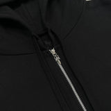 Chrome Hearts Vertical Logo Zip Up Hoodie