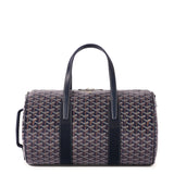 Front view of Goyard Barrel 40 Sports Bag Navy Blue BARREL040TY12CL12P 