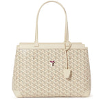 Front view of Goyard Bellechasse Biaude PM Bag Sand (2024) BELBIAPMLTY15CG15P