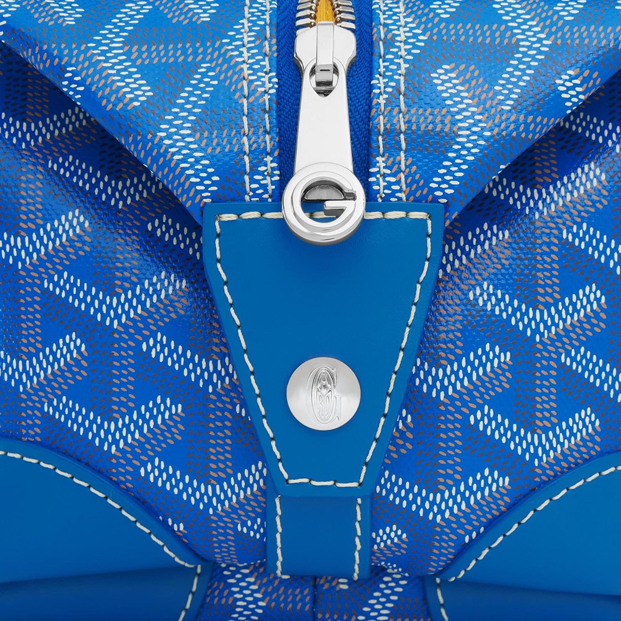 Image of Goyard Boeing 25 Sky Blue Toiletry Bag