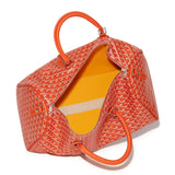 Open view of Goyard Boston 50 Orange Bag BOSTON050TY07CL07P