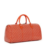 Front side view of Goyard Boston 50 Orange Bag BOSTON050TY07CL07P