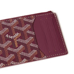 Goyard Bourbon Zipped Burgundy Card Holder - Morely TrendsGoyard Type here:)