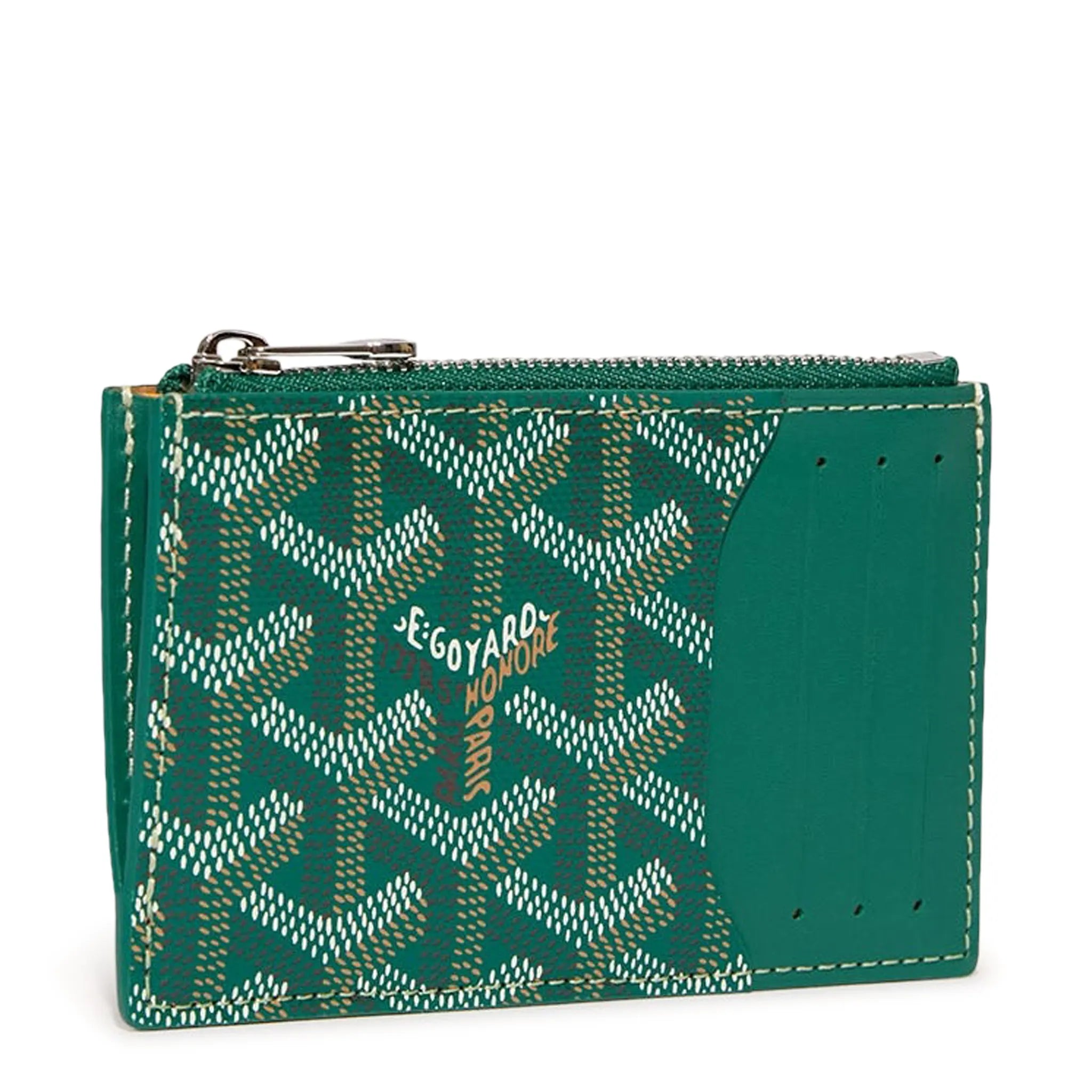 Goyard Bourbon Zipped Green Card Holder - Morely TrendsGoyard Type here:)