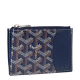 Goyard Bourbon Zipped Navy Blue Card Holder - Morely TrendsGoyard Type here:)