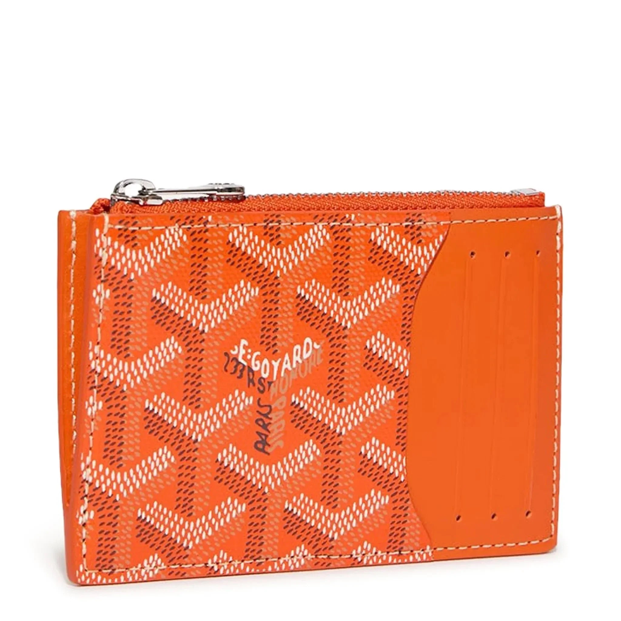 Goyard Bournbon Zipped Orange Card Holder - Morely TrendsGoyard Type here:)