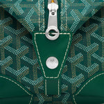 Detail view of Goyard Bowling 25 Green Toiletry Bag BOWLIN025TY09CL09P