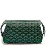 Front view of Goyard Bowling 25 Green Toiletry Bag BOWLIN025TY09CL09P