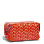 Front Side view of Goyard Bowling 25 Orange Toiletry Bag BOWLIN025TY07CL07P