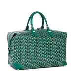 Front view of Goyard Bowling 45 Green Bag BOWLIN045TY09CL09P