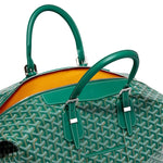 Handle open view of Goyard Bowling 45 Green Bag BOWLIN045TY09CL09P