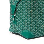 Detail view of Goyard Bowling 55 Green Bag CISALPMMLTY09CL09P